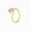 Gold Radiant Reign Lab Grown Diamond Ring
