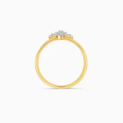 Gold Radiant Reign Lab Grown Diamond Ring