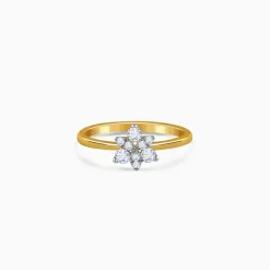 Gold Radiapetal Lab Grown Diamond Ring
