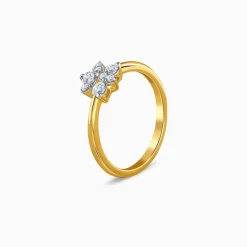 Gold Radiapetal Lab Grown Diamond Ring