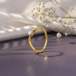 Gold Regal Lab Grown Diamond Ring (Size 12)