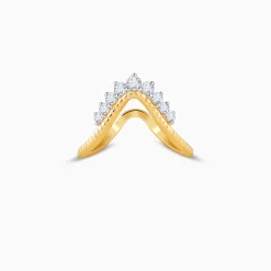 Gold Regalia Lab Grown Diamond Vanki Ring