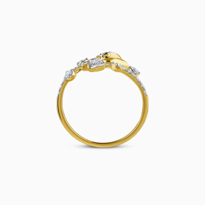 Gold Reverie Lab Grown Diamond Ring (Size 12)
