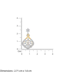 Gold Secret Garden Diamond Earrings