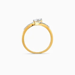 Gold Selene Lab Grown Diamond Solitaire Ring