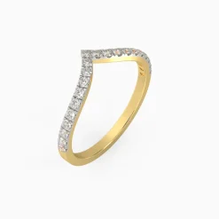 Gold Serene Valley Diamond Ring