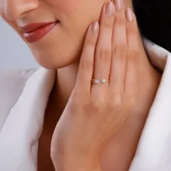 Gold Shared Journey Diamond Ring