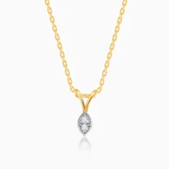 Gold Simply Diamond Pendant