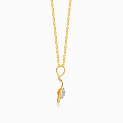 Gold Soléa Lab Grown Diamond Pendant