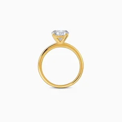 Gold Soul Solitaire Lab Grown Diamond Ring