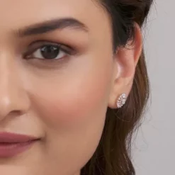 Gold Sparkler Diamond Earrings
