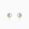 Gold Sparkling Netra Lab Grown Diamond Studs