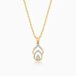 Gold Starry Whisper Diamond Pendant