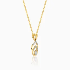 Gold Starry Whisper Diamond Pendant