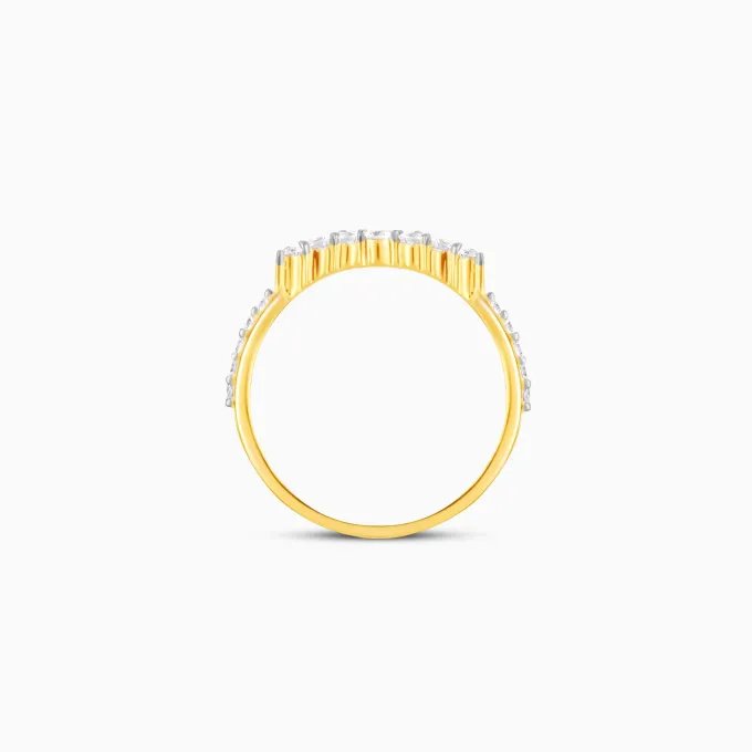 Gold Sublime Affection Diamond Ring