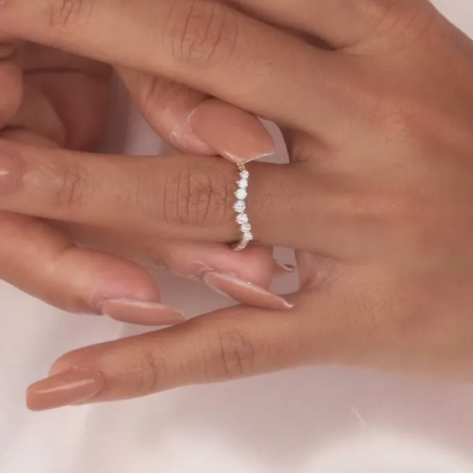 Gold Sublime Affection Diamond Ring