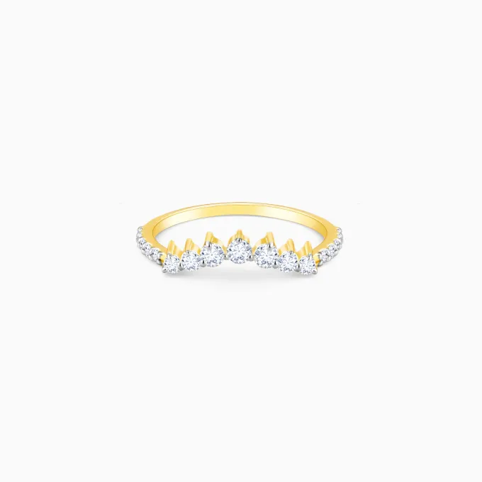Gold Sublime Affection Diamond Ring