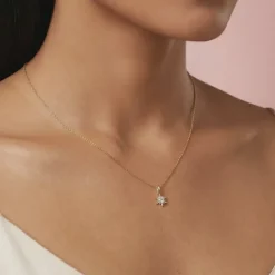Gold Sunshine Dream Lab Grown Diamond Pendant