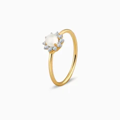 Gold Swank Diamond Ring