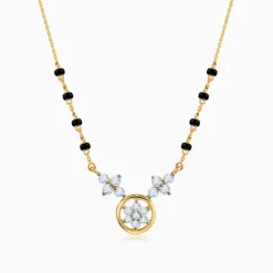 Gold Swapna Lab Grown Diamond Mangalsutra