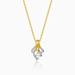 Gold Sylva Lab Grown Diamond Pendant