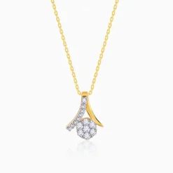 Gold Tantalising Diamond Pendant
