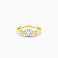 Gold Tapestry Of Life Diamond Ring