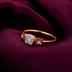 Gold Tapestry Of Life Diamond Ring