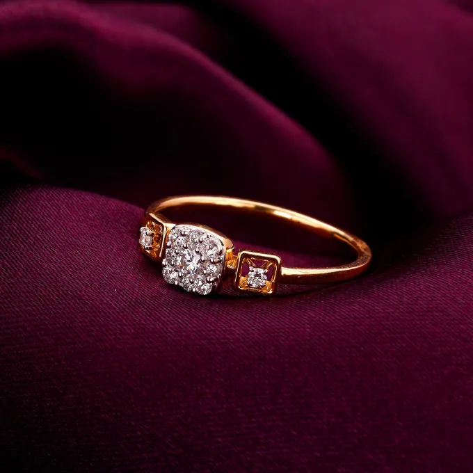 Gold Tapestry Of Life Diamond Ring