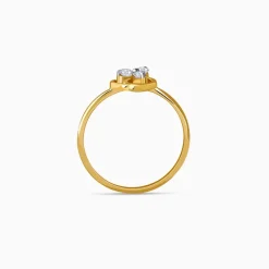 Gold Trilea Lab Grown Diamond Ring