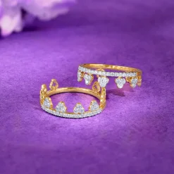Gold Twin 2-in-1 Lab Grown Diamond Ring