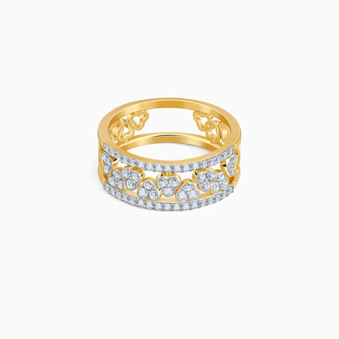 Gold Twin 2-in-1 Lab Grown Diamond Ring