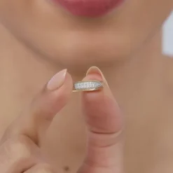 Gold Twined Desire Diamond Ring