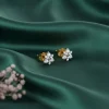 Gold Vespera Lab Grown Diamond Earrings
