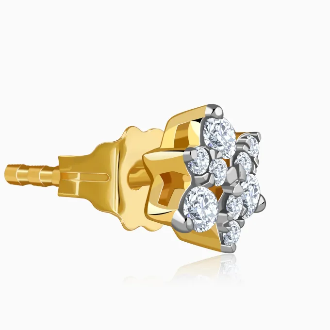 Gold Vespera Lab Grown Diamond Earrings