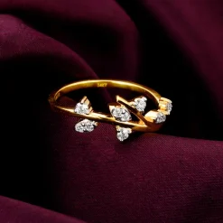 Gold Vibrant Spirit Diamond Ring