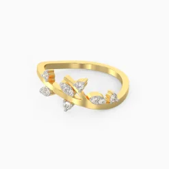 Gold Vibrant Spirit Diamond Ring