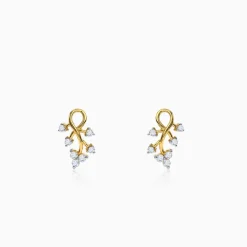 Gold Virelle Lab Grown Diamond Earrings