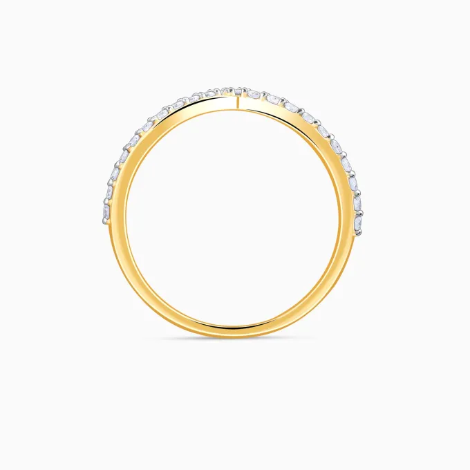 Gold Vividia Lab Grown Diamond Ring