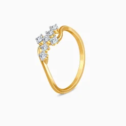 Gold Willow Lab Grown Diamond Ring
