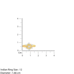 Gold Winter Bloom Lab Grown Diamond Ring