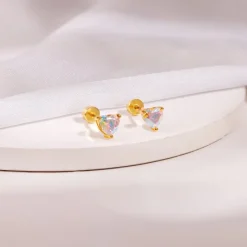 Golden Amara Ear Piercings