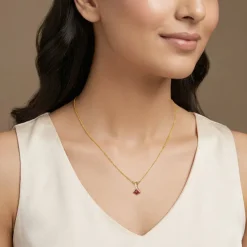 Golden Aspira Pendant (Without Chain)