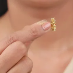 Golden Astarte Earrings