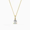 Golden Aurelia Lumina Pendant With Link Chain
