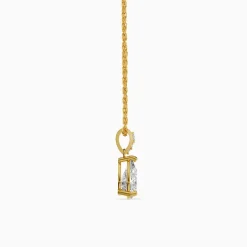 Golden Aurelia Lumina Pendant With Link Chain