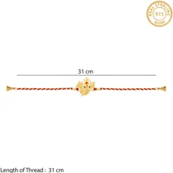Golden Bala Ganpati Rakhi