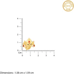 Golden Bala Ganpati Rakhi