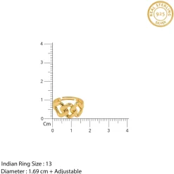 Golden Bondline Ring (Size 13)