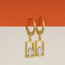 Golden Boss Babe Dangler Earrings